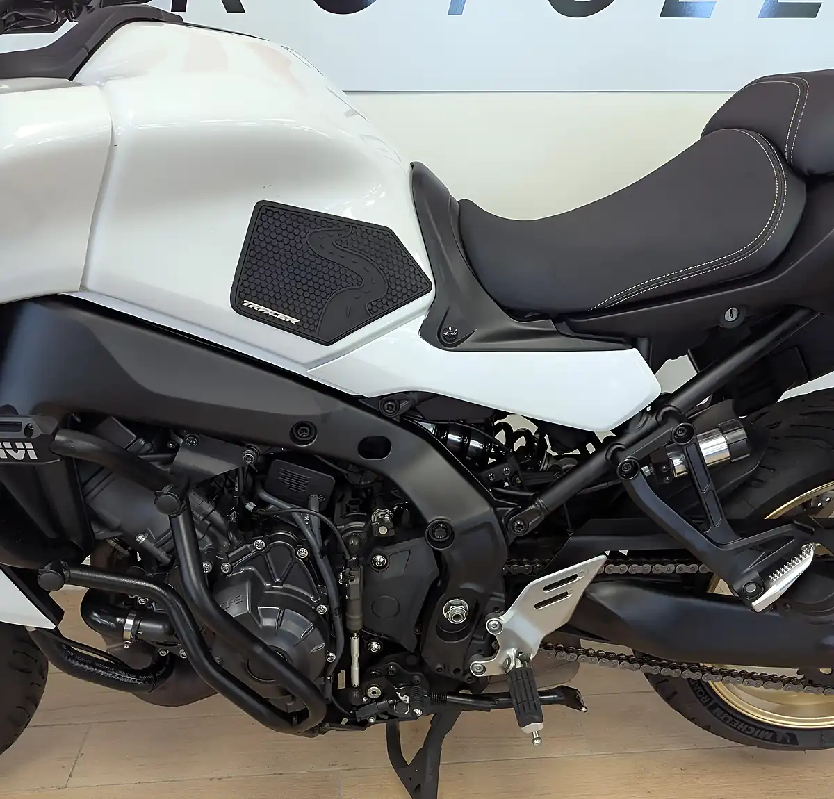 Used 2025 Yamaha Tracer 9 GT White - Interior and Exterior details 19
