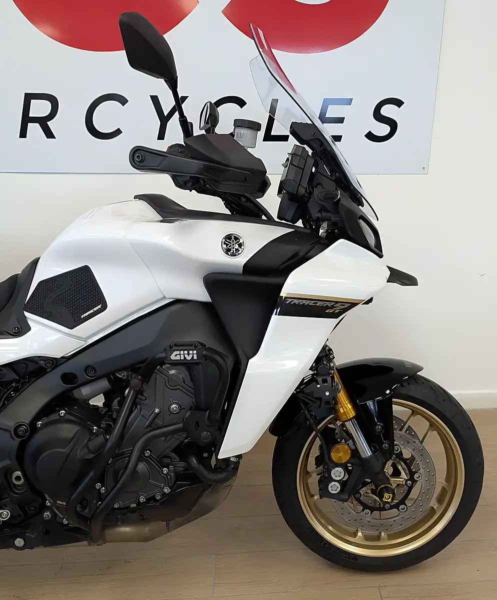 Used 2025 Yamaha Tracer 9 GT White - Interior and Exterior details 6