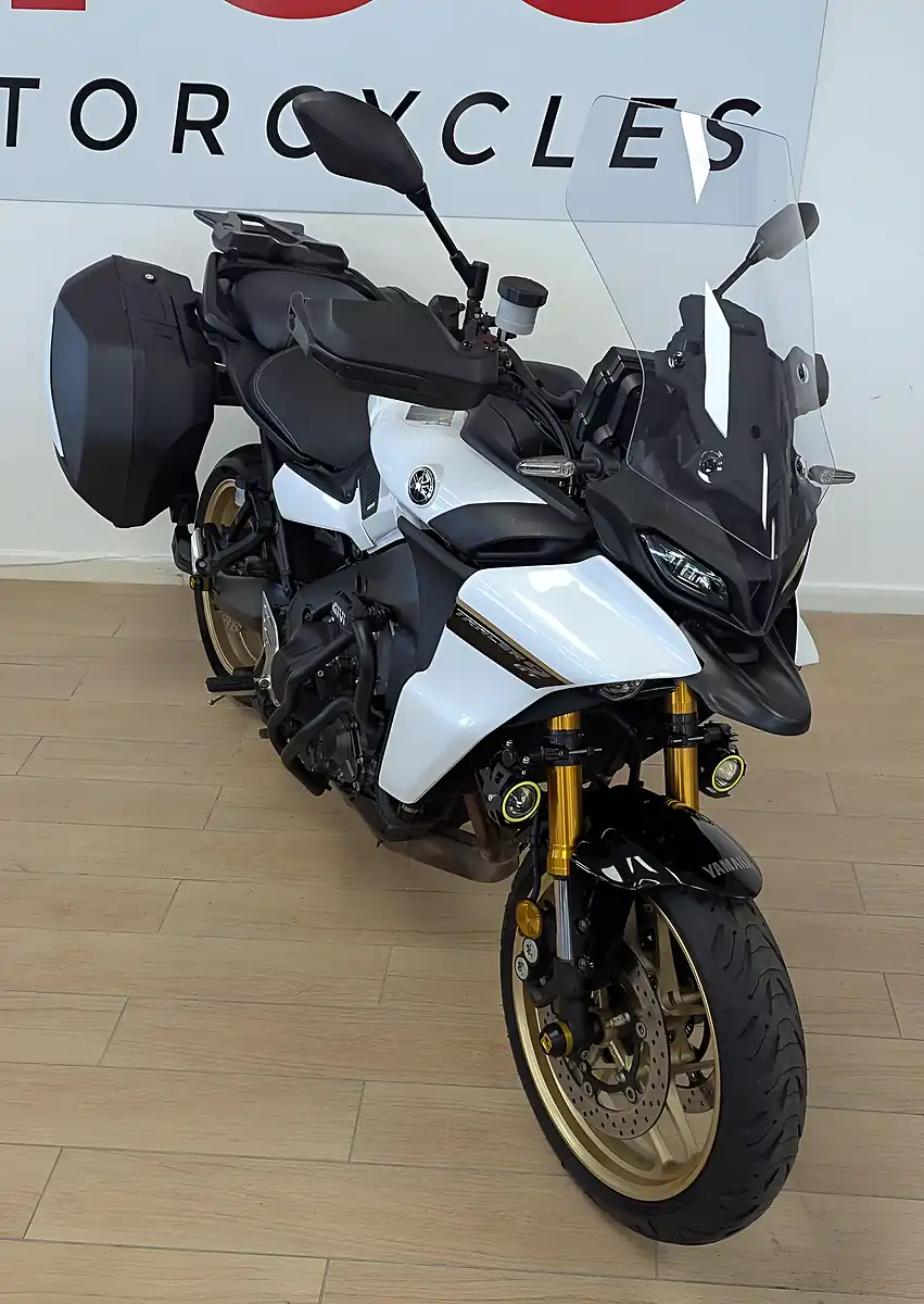 Used 2025 Yamaha Tracer 9 GT White - Interior and Exterior details 7