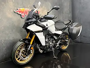 Used 2025 Yamaha Tracer 9 GT White - Interior and Exterior details 15