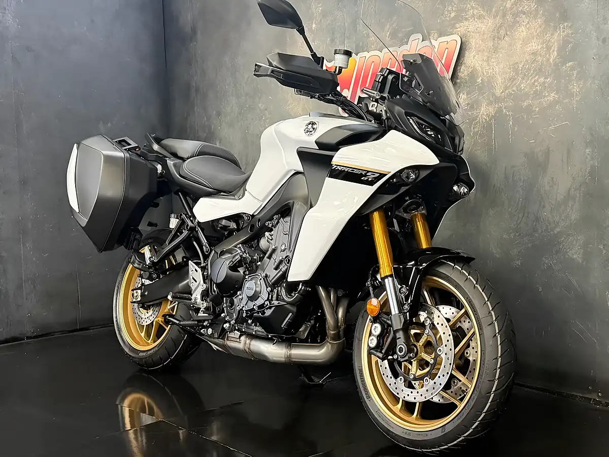 Used 2025 Yamaha Tracer 9 GT White - Interior and Exterior details 4