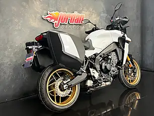 Used 2025 Yamaha Tracer 9 GT White - Interior and Exterior details 6