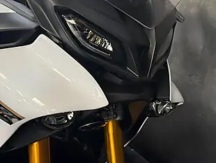 Used 2025 Yamaha Tracer 9 GT White - Interior and Exterior details 8
