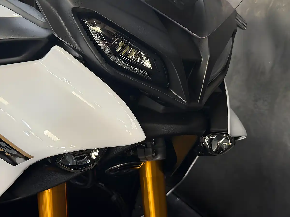 Used 2025 Yamaha Tracer 9 GT White - Interior and Exterior details 8
