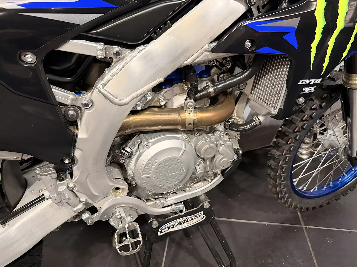 Used 2025 Yamaha YZ450F Monster Energy Edition Blue - Interior and Exterior details 4