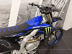 Used 2025 Yamaha YZ450F Monster Energy Edition Blue - Interior and Exterior details 5