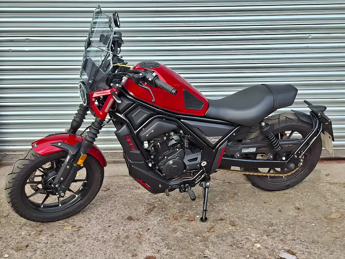 Used 2025 Zontes ZT125-C Red - Interior and Exterior details 5