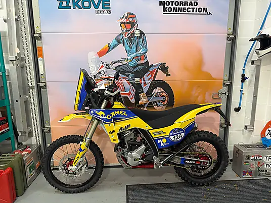 2026 AJP PR7 Camel Trophy Livery 650cc