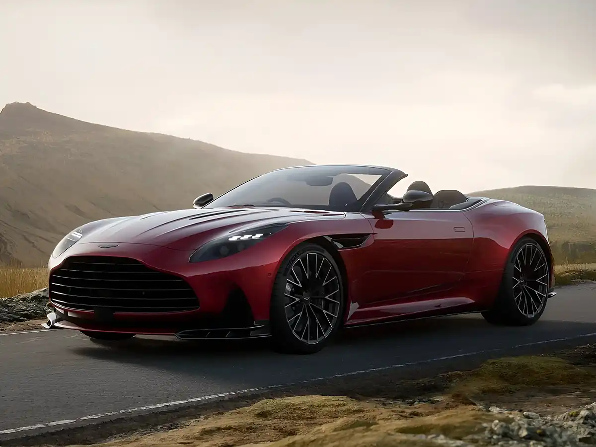 Used 2026 Aston Martin DB12 S Volante Hyper Red - Front View