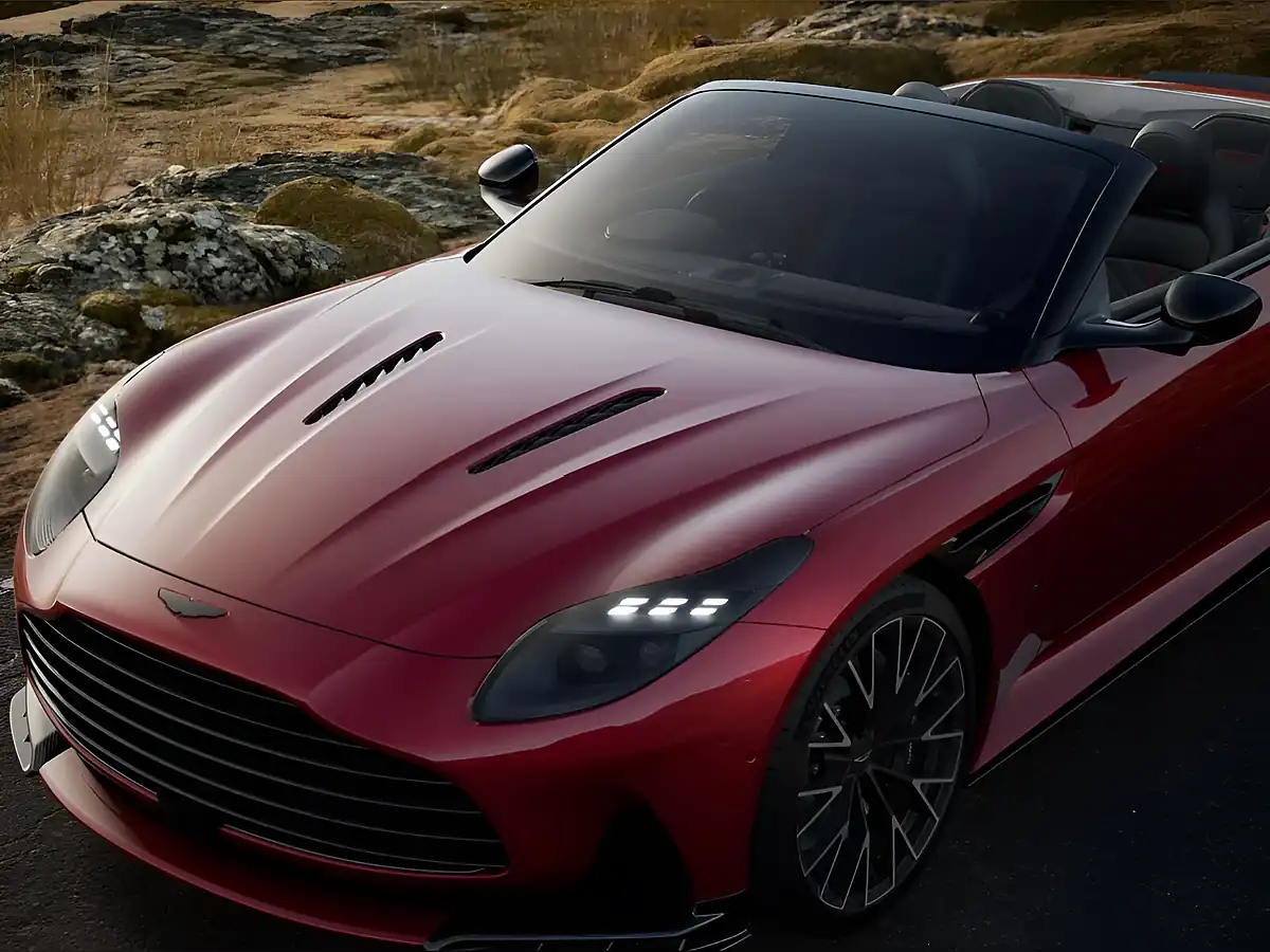 Used 2026 Aston Martin DB12 S Volante Hyper Red - Interior and Exterior details 11