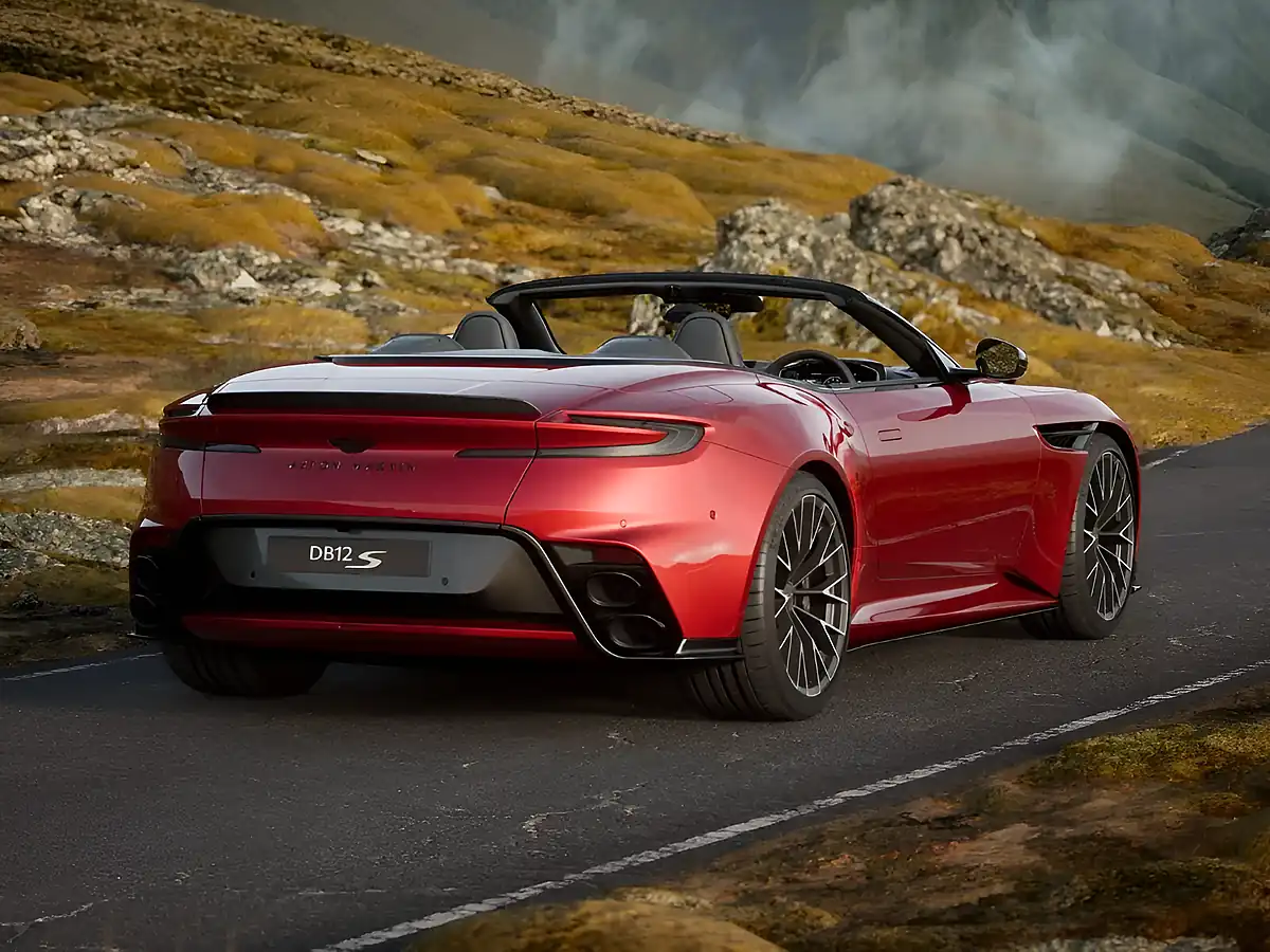 Used 2026 Aston Martin DB12 S Volante Hyper Red - Interior and Exterior details 4