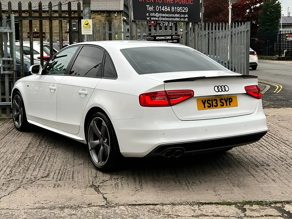 Used 2026 Audi A4 Black Edition White - Interior and Exterior details 8