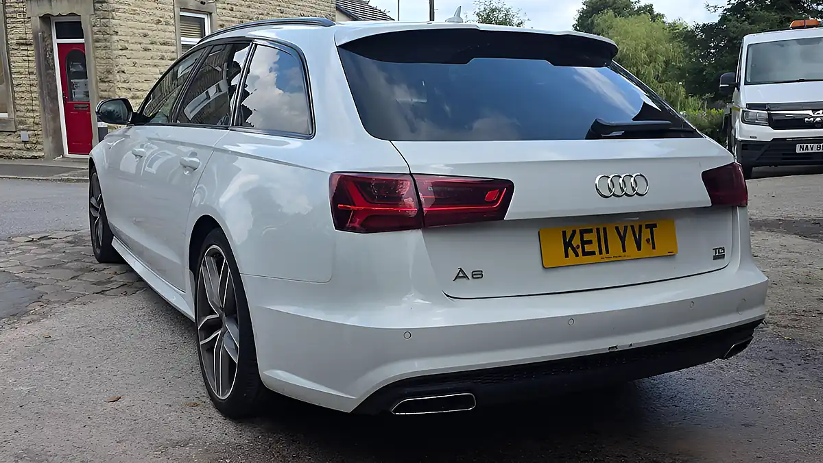 Used 2026 Audi A6 Avant Black Edition White - Interior and Exterior details 3