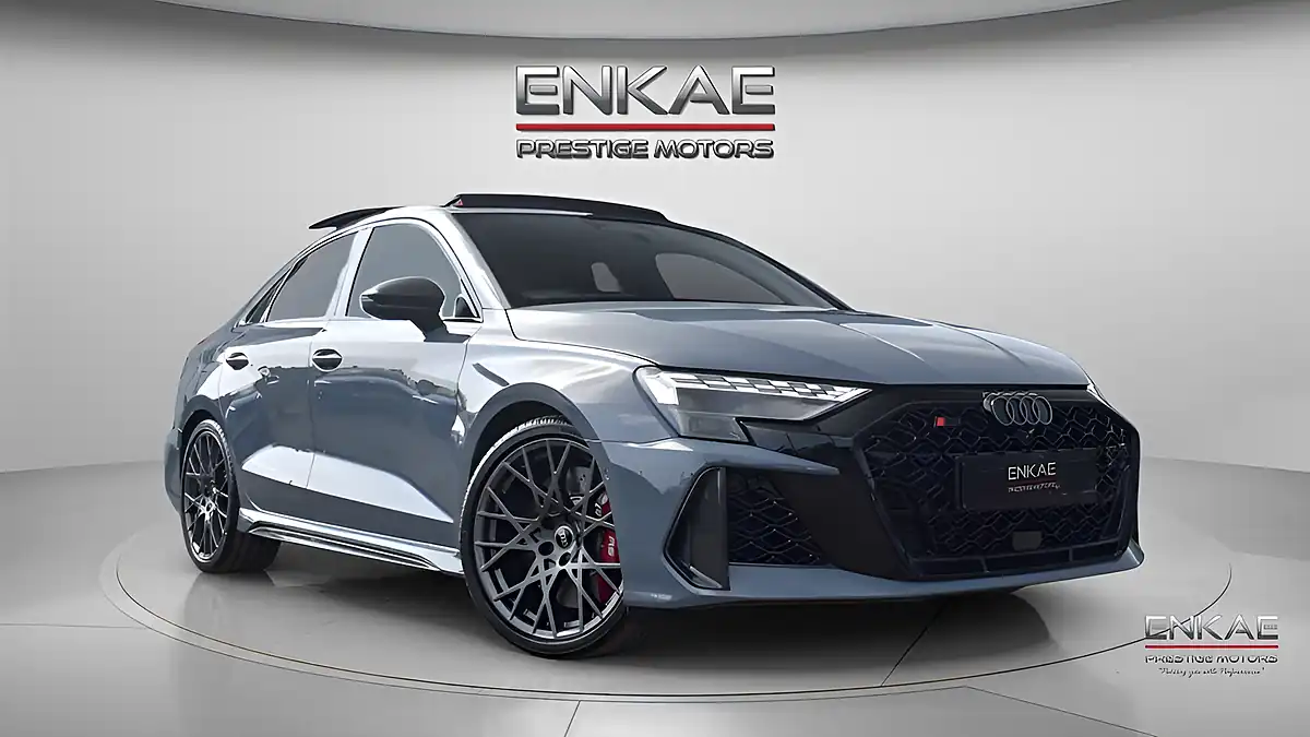 Used 2026 Audi RS3 Carbon Vorsprung Kemora Grey Metallic - Front View