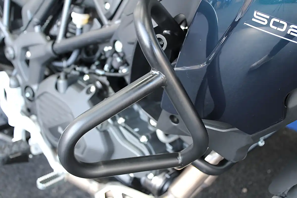Used 2026 Benelli Trk 502 X Yellow/Black - Interior and Exterior details 12