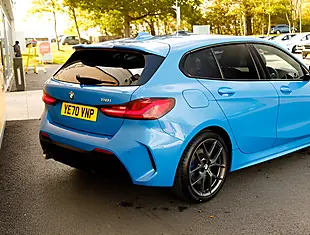 Used 2026 BMW 1 Series M Sport Misano Blue - Interior and Exterior details 7