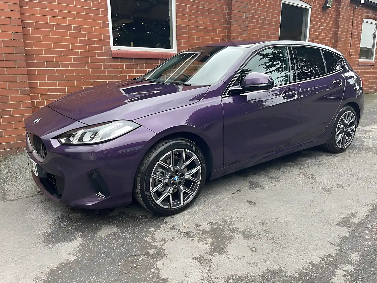 Used 2026 BMW 1 Series M Sport Thundernight Purple - Interior and Exterior details 9
