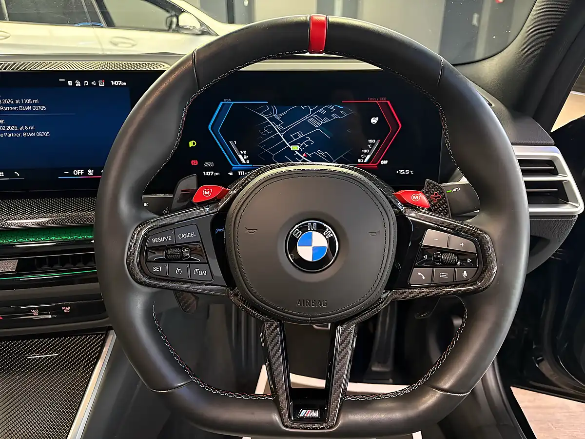 Used 2026 BMW M3 Competition Black Sapphire - Interior and Exterior details 12