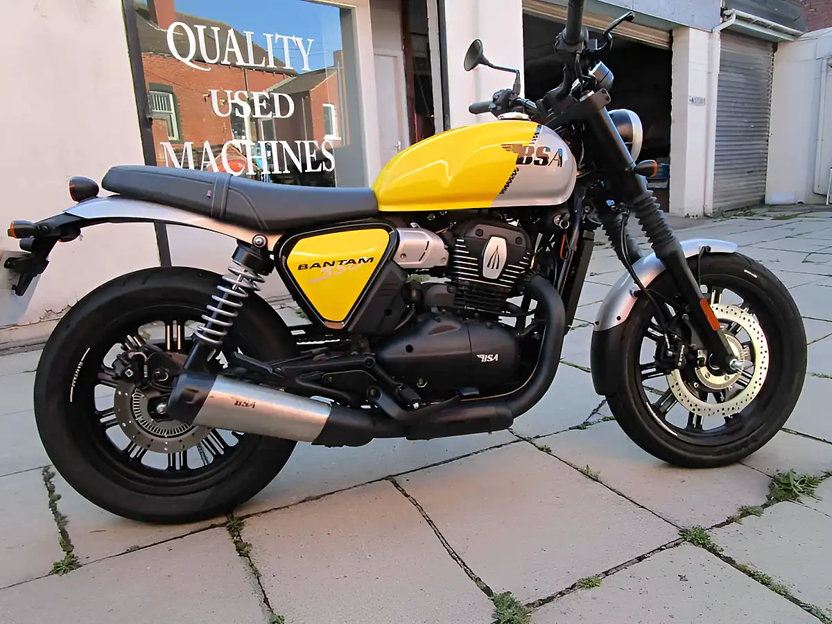 Used 2026 Bsa Classic Bsa Bantam Yellow - Front View