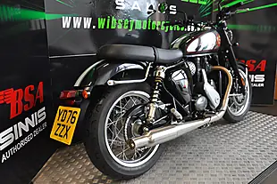 Used 2026 Bsa Gold Star 650 Ex Demo Bsa Midnight Black - Interior and Exterior details 11