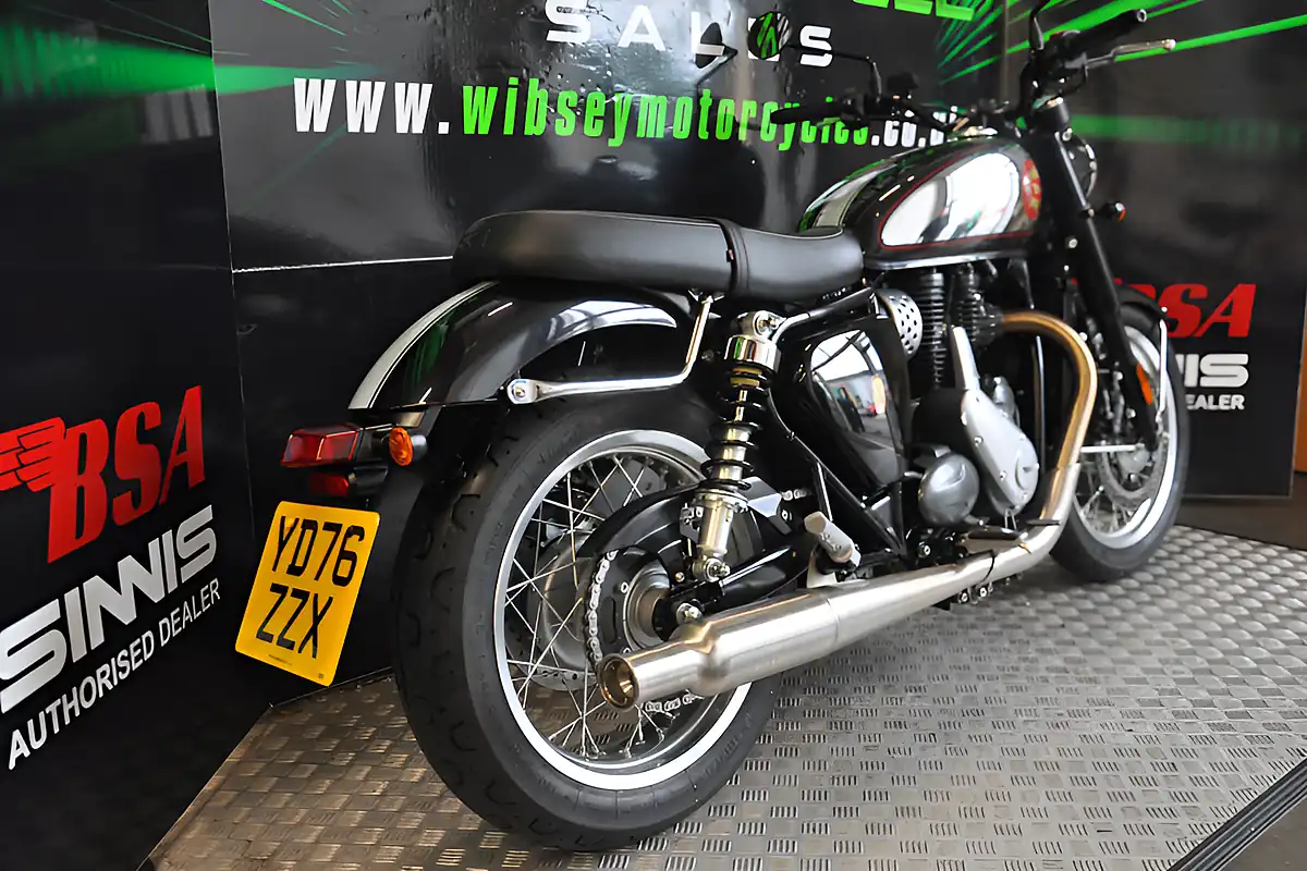 Used 2026 Bsa Gold Star 650 Ex Demo Bsa Midnight Black - Interior and Exterior details 11