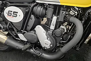 Used 2026 Bsa Scrambler 650 Yellow - Interior and Exterior details 8