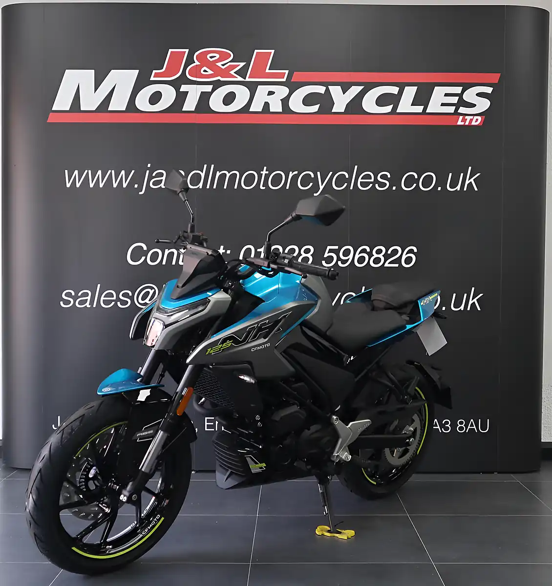 Used 2026 Cfmoto 125NK Blue - Interior and Exterior details 5