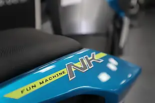 Used 2026 Cfmoto 125NK Blue - Interior and Exterior details 8