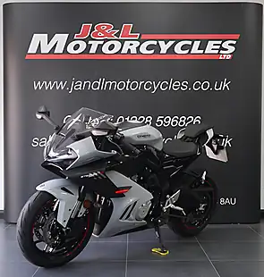 Used 2026 Cfmoto 675SR-R Grey - Interior and Exterior details 5