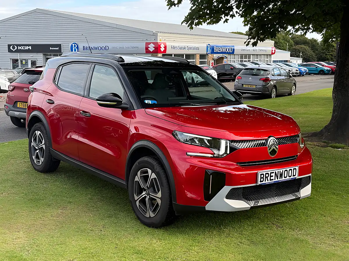 Used 2026 Citroen C3 Aircross Plus Red - Front View