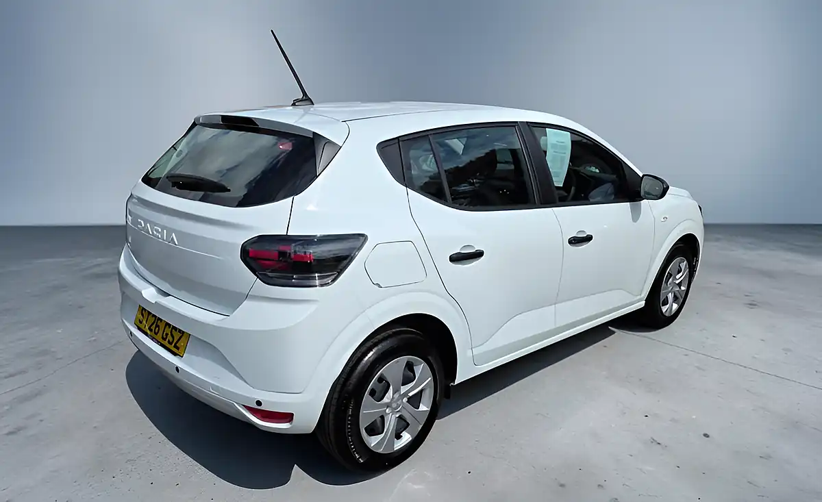 Used 2026 Dacia Sandero Essential Arctic White - Interior and Exterior details 2