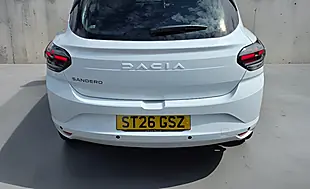 Used 2026 Dacia Sandero Essential Arctic White - Interior and Exterior details 3