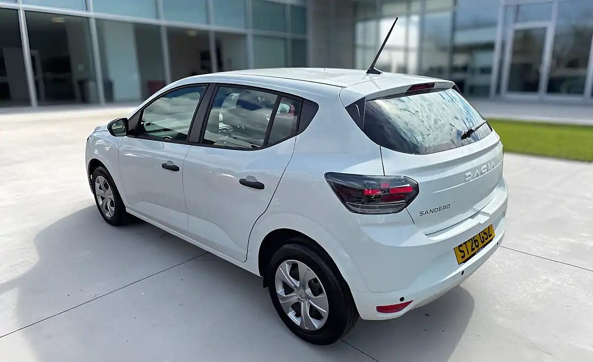 Used 2026 Dacia Sandero Essential Arctic White - Interior and Exterior details 4
