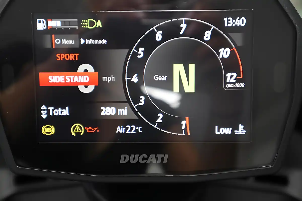 Used 2026 Ducati Desert X White - Interior and Exterior details 12