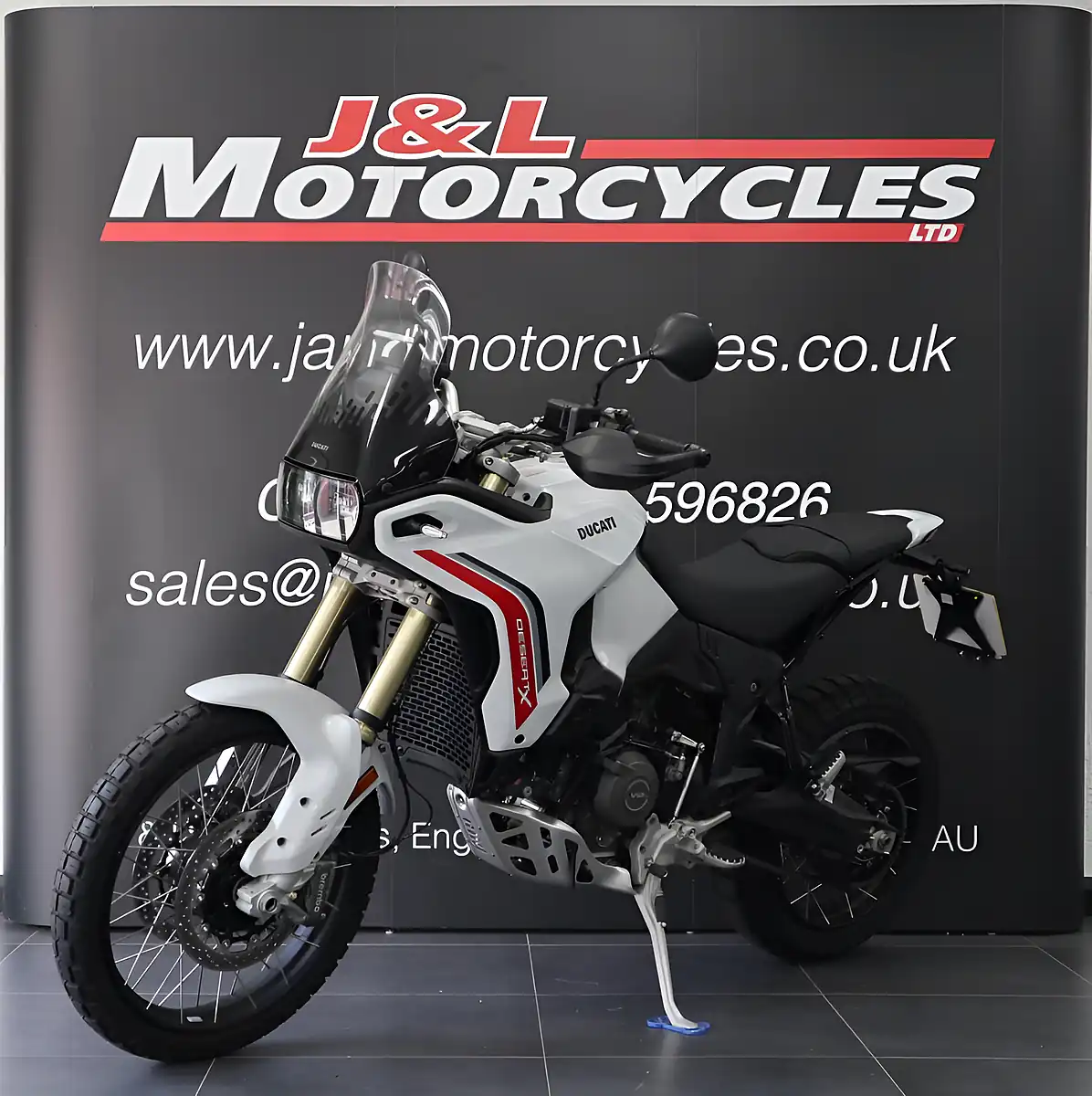 Used 2026 Ducati Desert X White - Interior and Exterior details 4