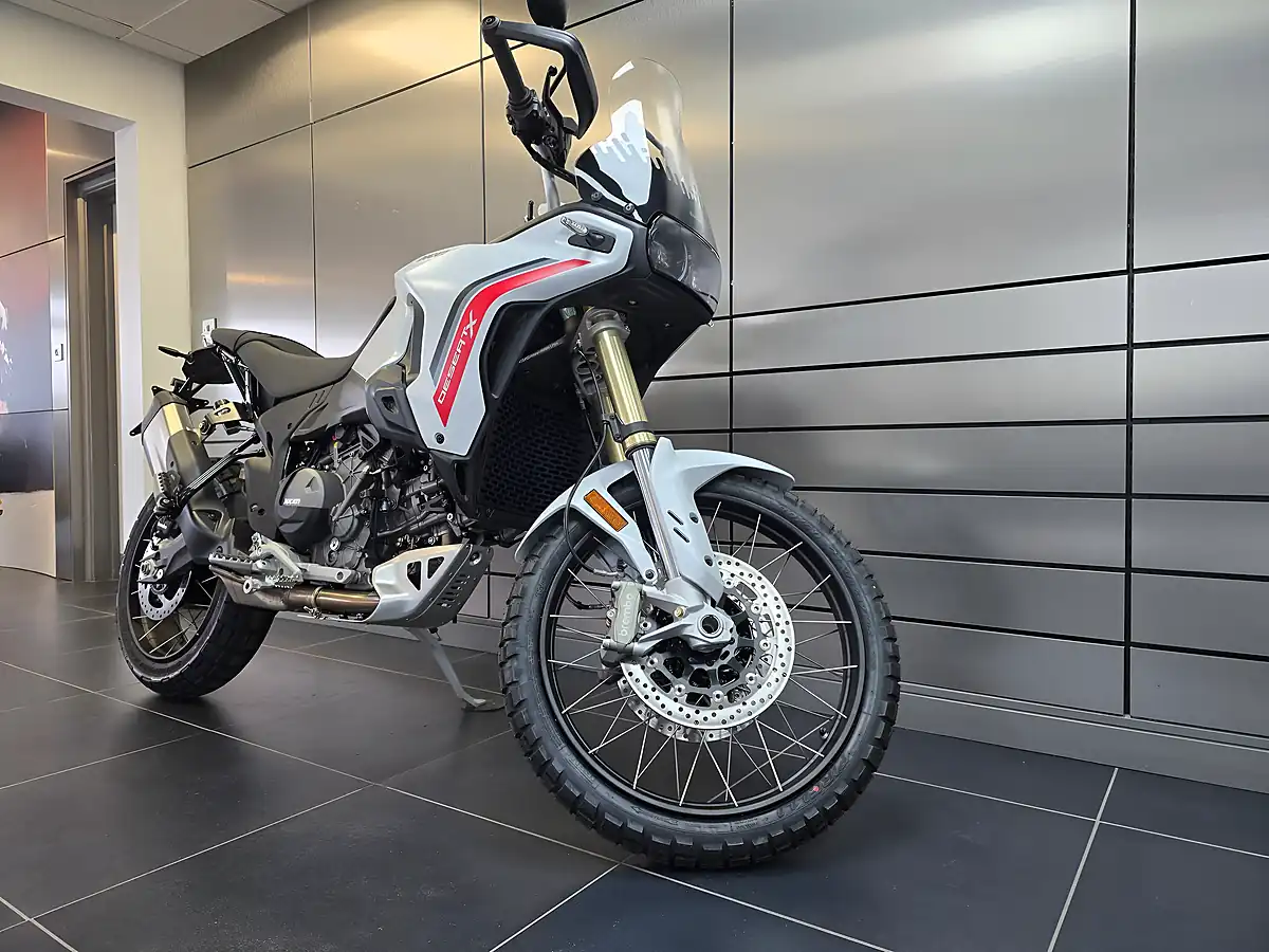 Used 2026 Ducati Desertx Matt Star White Silk - Interior and Exterior details 2