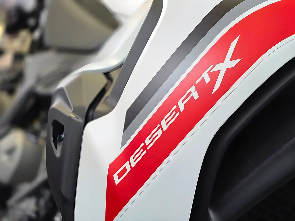 Used 2026 Ducati Desertx Matt Star White Silk - Interior and Exterior details 4