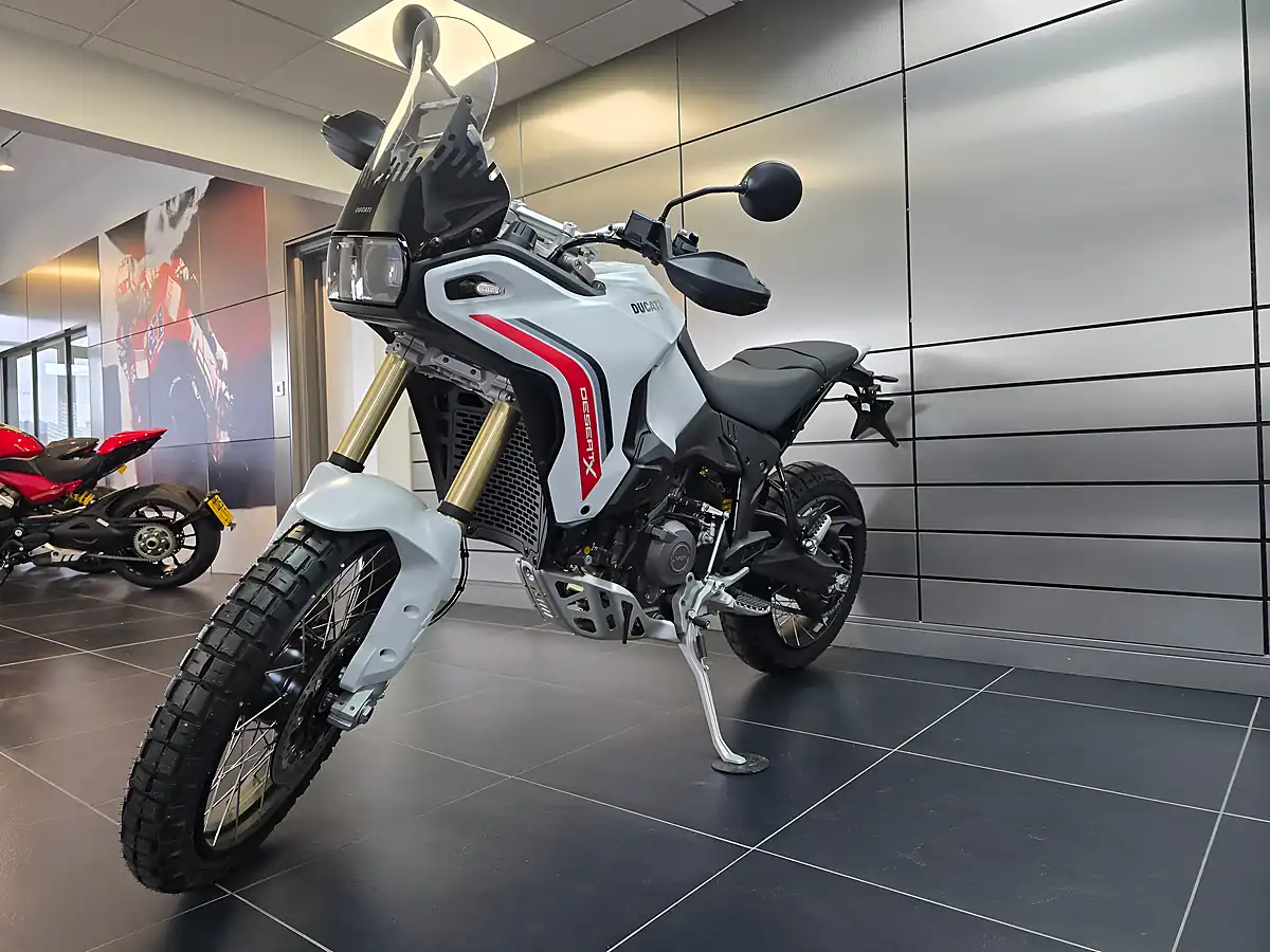Used 2026 Ducati Desertx Matt Star White Silk - Interior and Exterior details 7