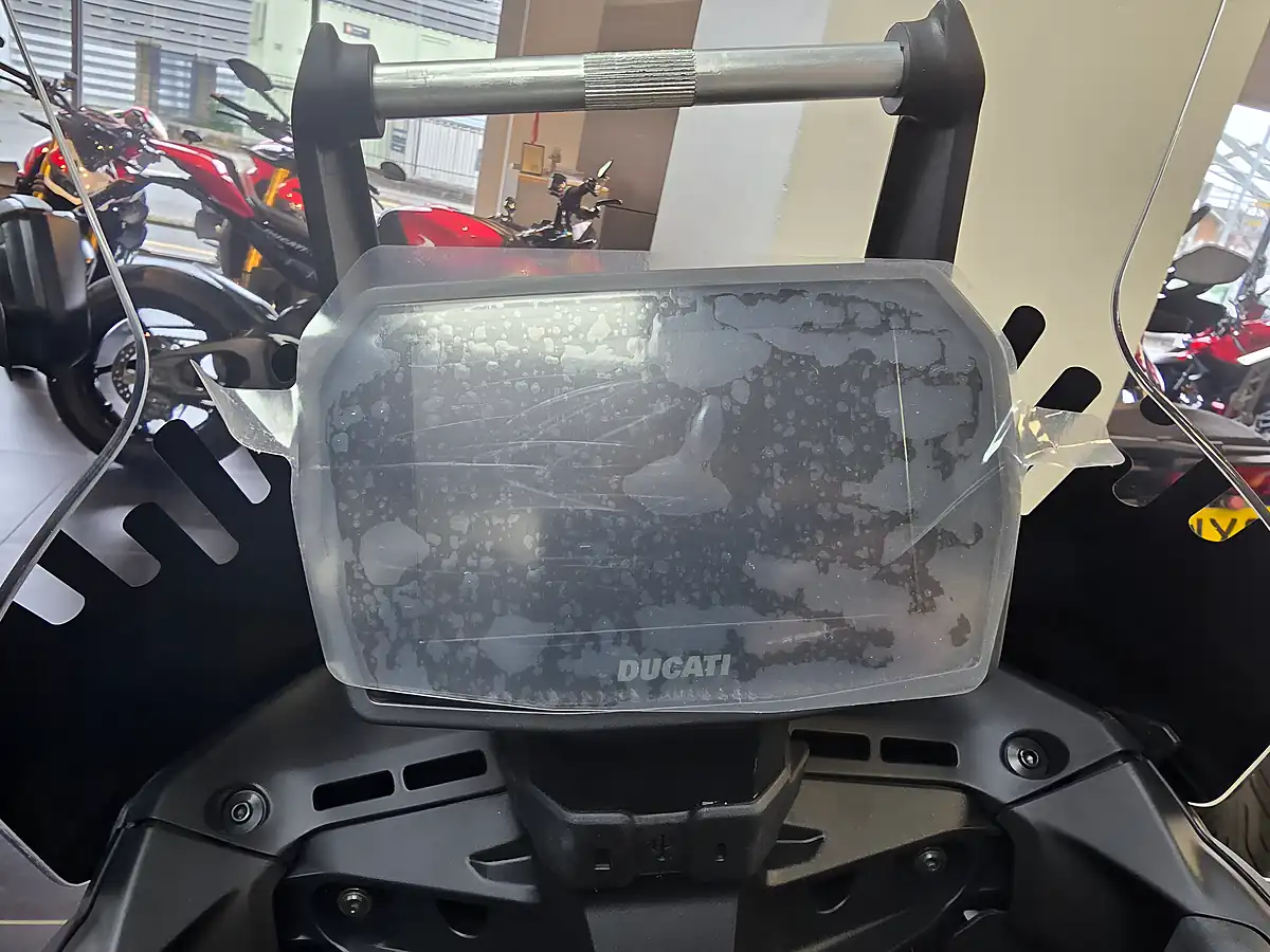 Used 2026 Ducati Desertx Matt Star White Silk - Interior and Exterior details 8