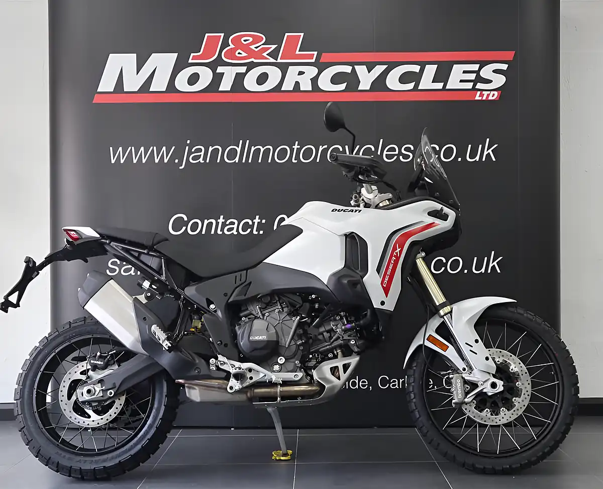 Used 2026 Ducati Desertx White - Interior and Exterior details 2