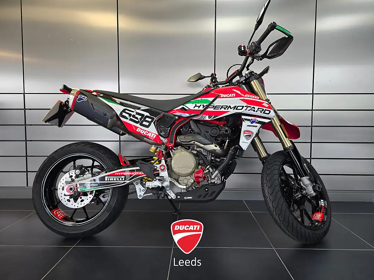 Used 2026 Ducati Hypermotard 698 Mono Custom Graphics - Front View