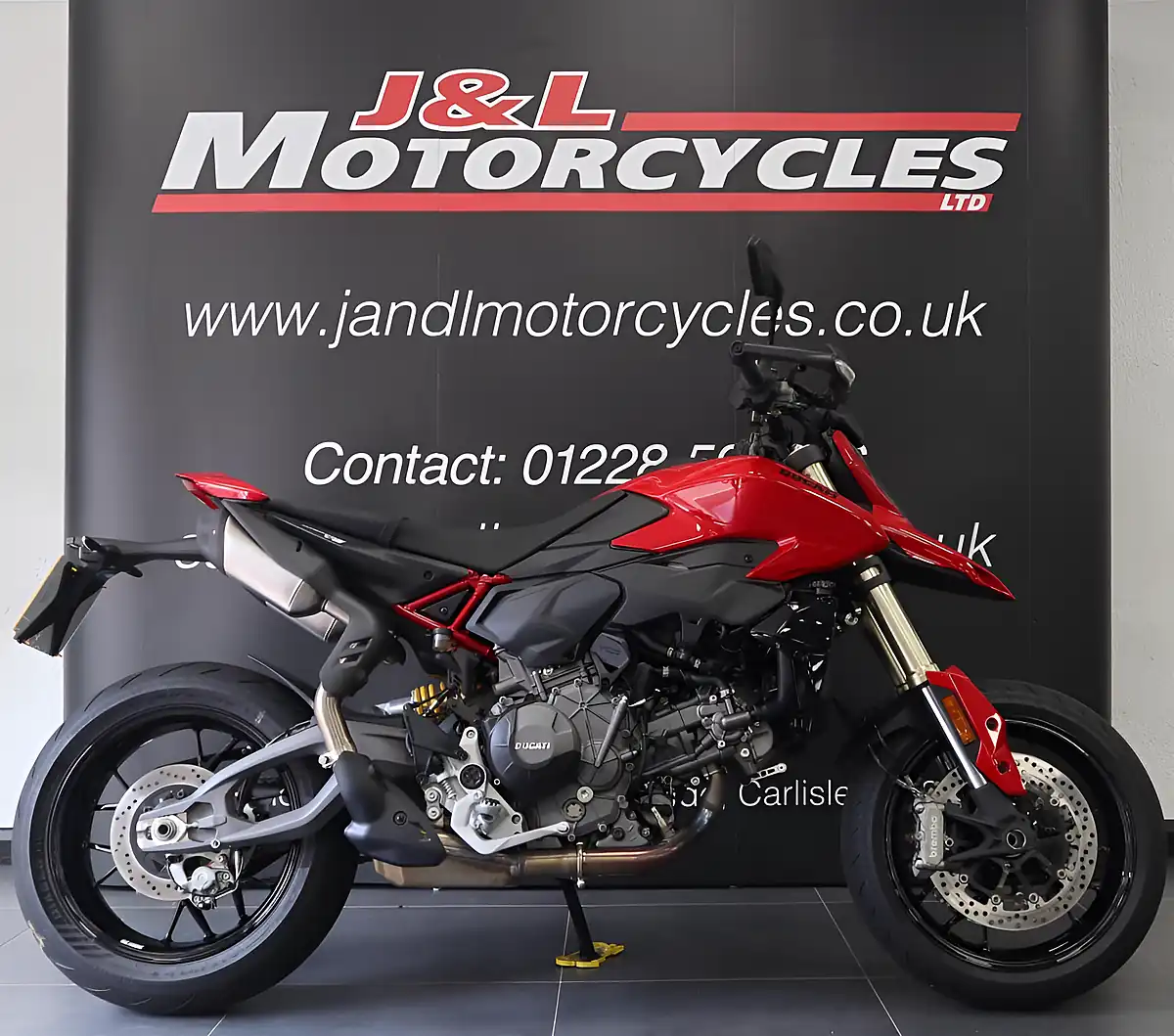 Used 2026 Ducati Hypermotard V2 Red - Interior and Exterior details 2