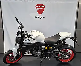 Used 2026 Ducati Monster V2+ Iceberg White - Interior and Exterior details 2