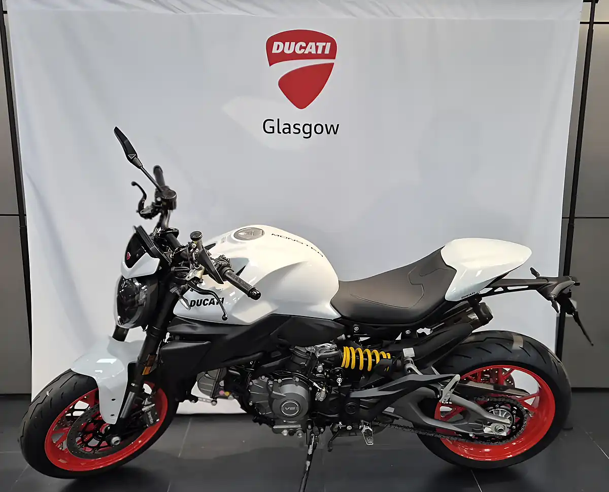 Used 2026 Ducati Monster V2+ Iceberg White - Interior and Exterior details 2