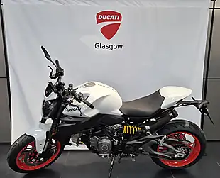 Used 2026 Ducati Monster V2+ Iceberg White - Interior and Exterior details 2