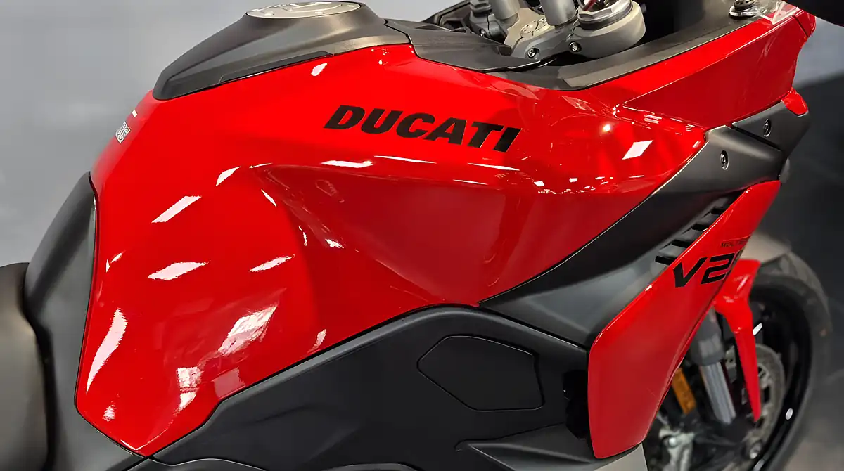 Used 2026 Ducati Multistrada V2 S Red Red - Interior and Exterior details 5