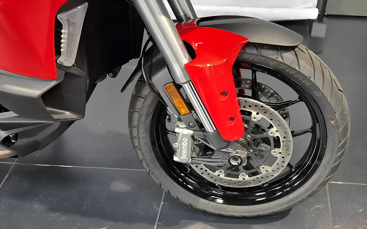 Used 2026 Ducati Multistrada V2 S Red Red - Interior and Exterior details 8