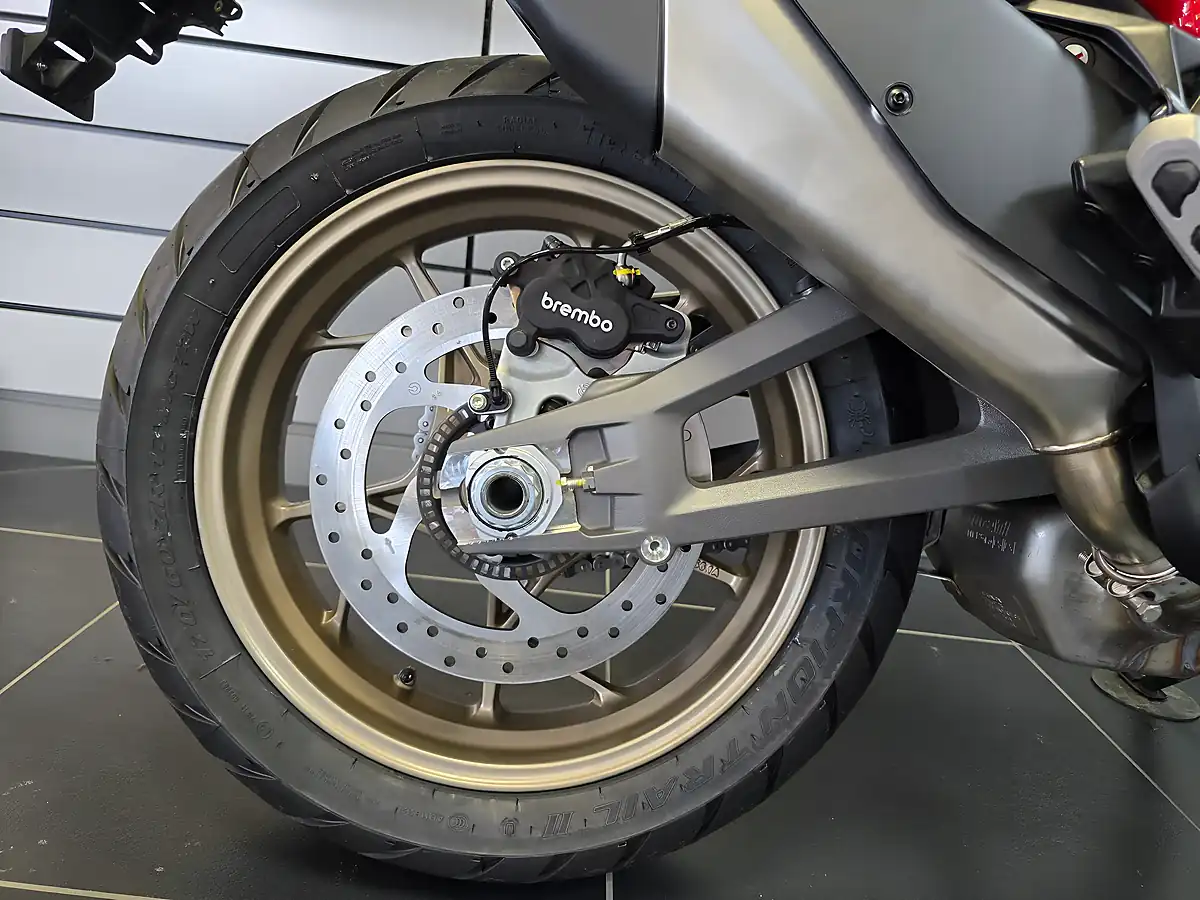 Used 2026 Ducati Multistrada V4 S Radar Dark Stealth, Gold Wheels - Interior and Exterior details 6