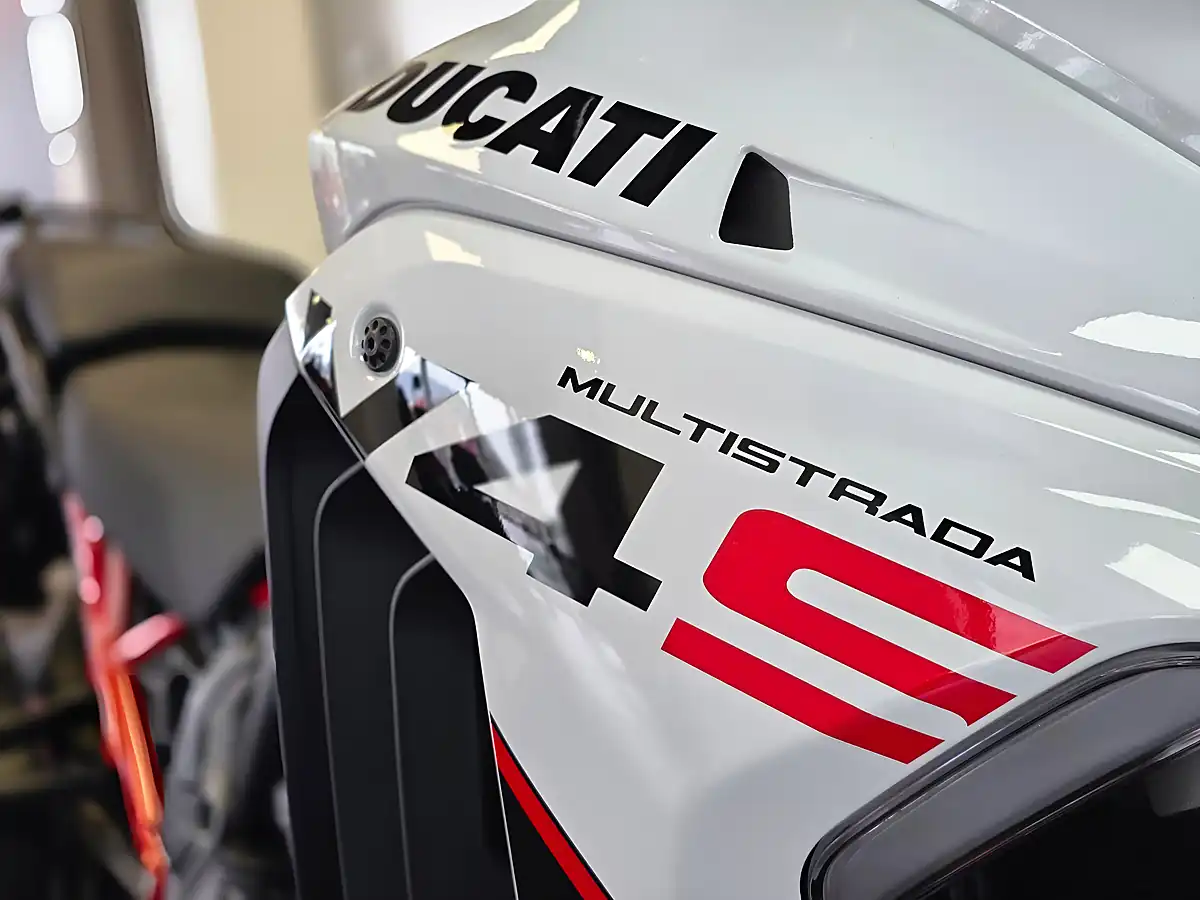Used 2026 Ducati Multistrada V4 S Radar Performance Livery, Red Wheels - Interior and Exterior details 5