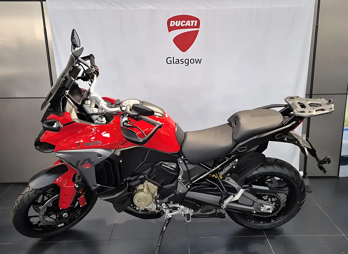 Used 2026 Ducati Multistrada V4 S T&r Ducati Red - Interior and Exterior details 2